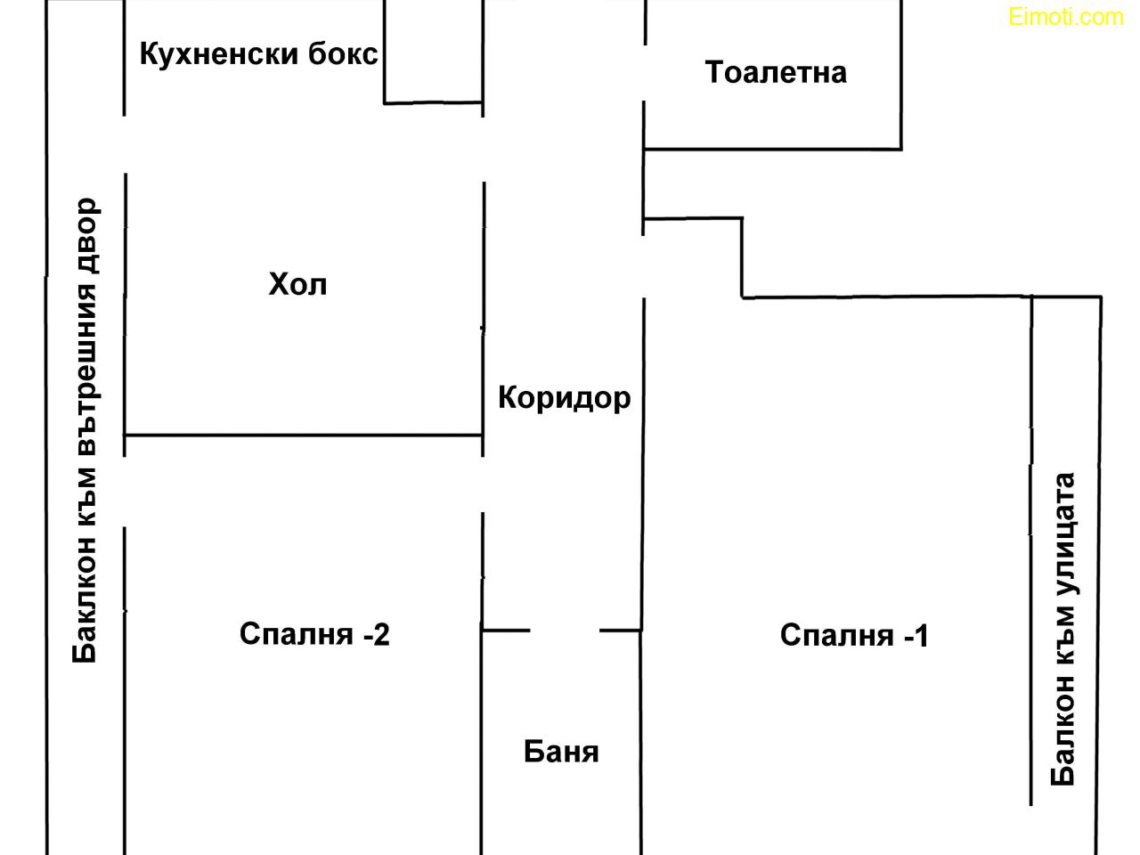 Продава се слънчев, тристаен апартамент в гр. Варна, кв. Трошево – 93 кв.м, тухла, 2-ри етаж Продава се слънчев, тристаен апартамент в гр. Варна, кв. Трошево – 93 кв.м, тухла, 2-ри етаж