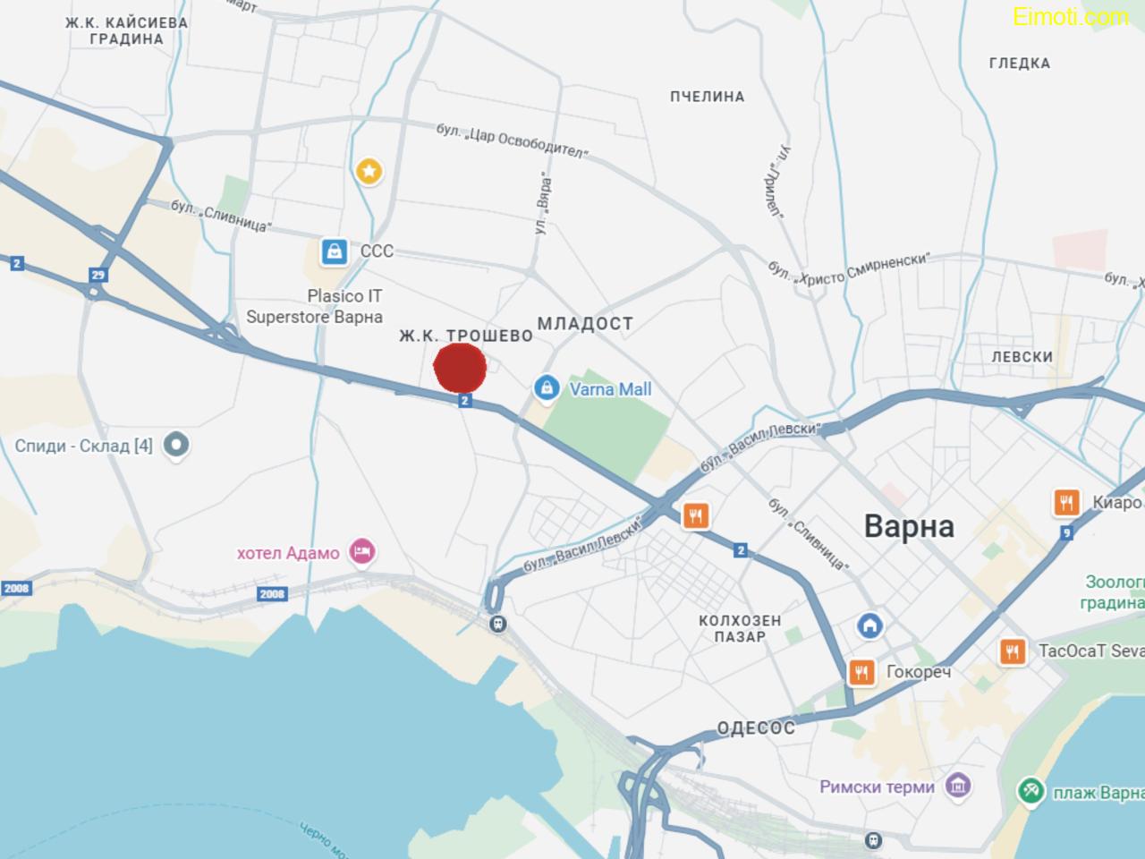 Продава се слънчев, тристаен апартамент в гр. Варна, кв. Трошево – 93 кв.м, тухла, 2-ри етаж Продава се слънчев, тристаен апартамент в гр. Варна, кв. Трошево – 93 кв.м, тухла, 2-ри етаж